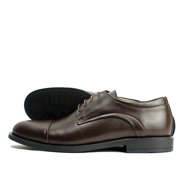 04 CHAUSSURE EN CUIR MARRON