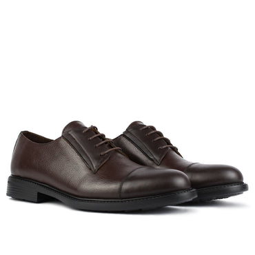 3109 CHAUSSURE EN CUIR MARRON