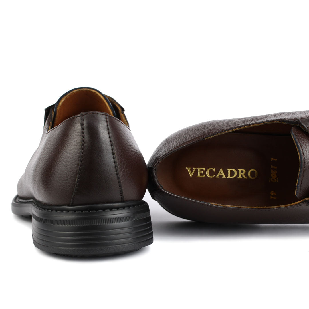 3109 CHAUSSURE EN CUIR MARRON