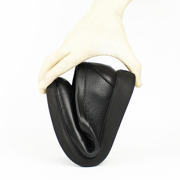 05 MOCASSIN EN CUIR NOIR