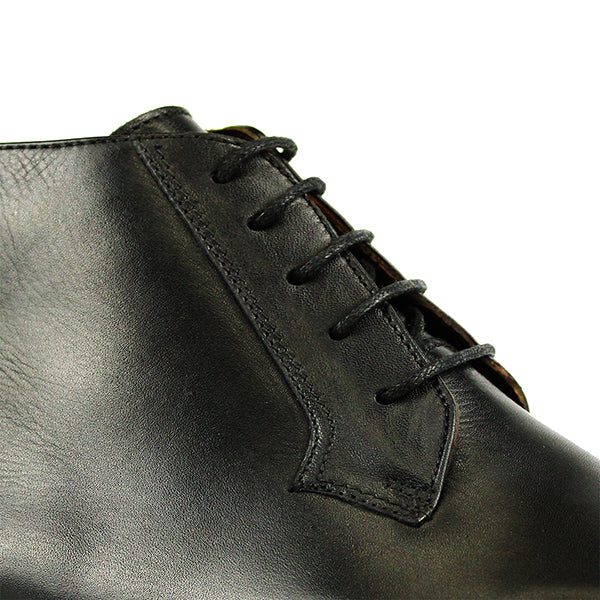 Z661 BOTTINE EN CUIR NOIR