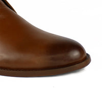 Z660 BOTTINE EN CUIR MARRON