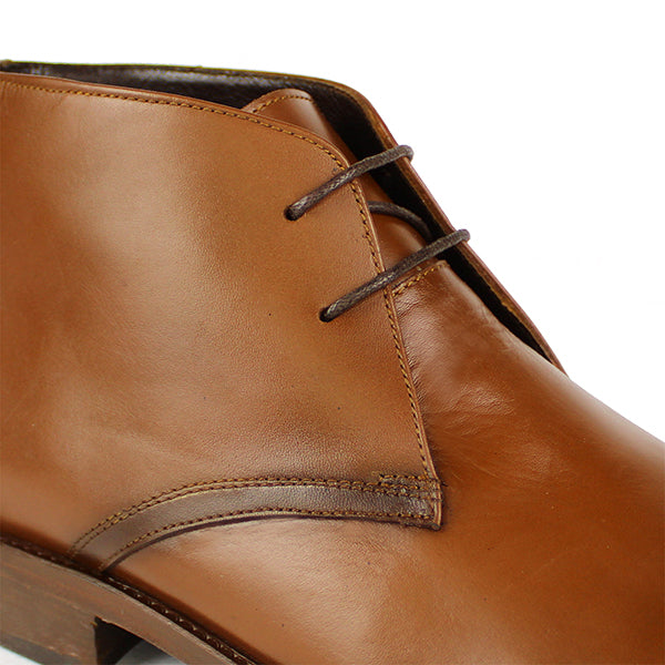 Z660 BOTTINE EN CUIR MARRON