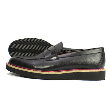 03 MOCASSIN EN CUIR NOIR