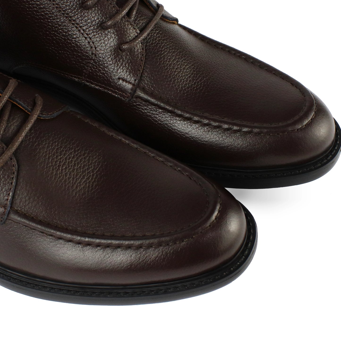 040 BOTTINE EN CUIR MARRON