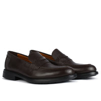 T05 MOCASSIN EN CUIR MARRON
