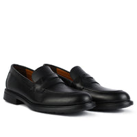 T05 MOCASSIN EN CUIR NOIR