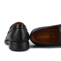 T05 MOCASSIN EN CUIR NOIR