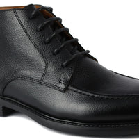 040 BOTTINE EN CUIR NOIR