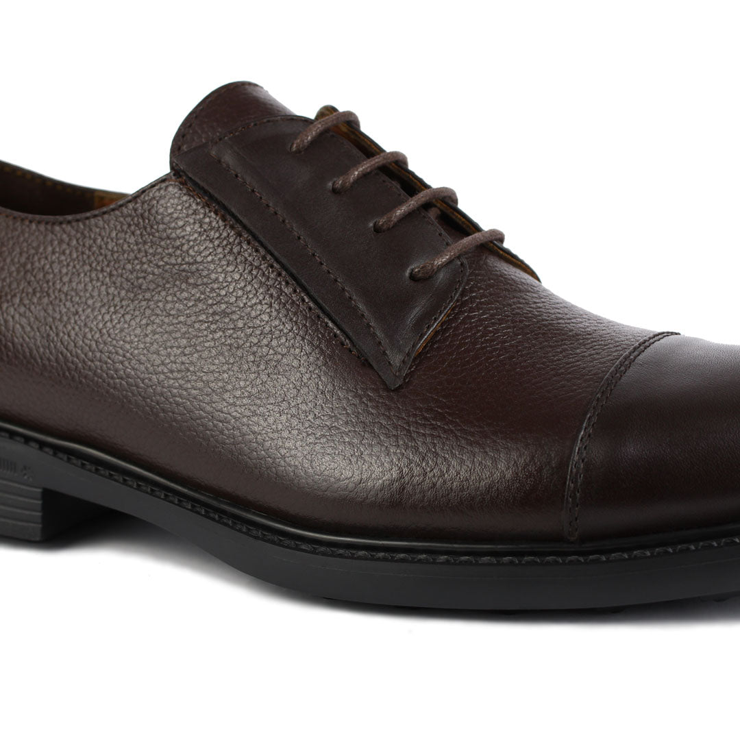 3109 CHAUSSURE EN CUIR MARRON