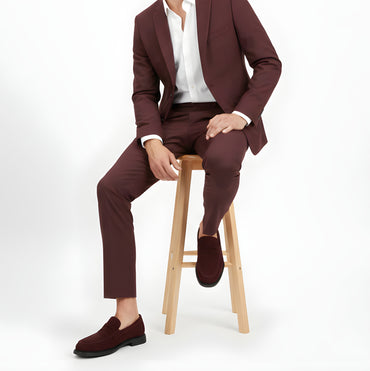 1200 EN DAIM BORDEAUX