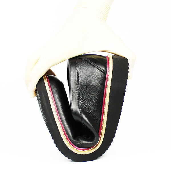 03 MOCASSIN EN CUIR NOIR