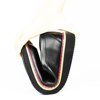 03 MOCASSIN EN CUIR NOIR