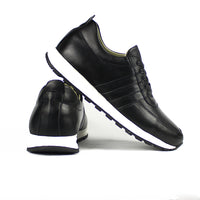 801 BASKET EN CUIR NOIR