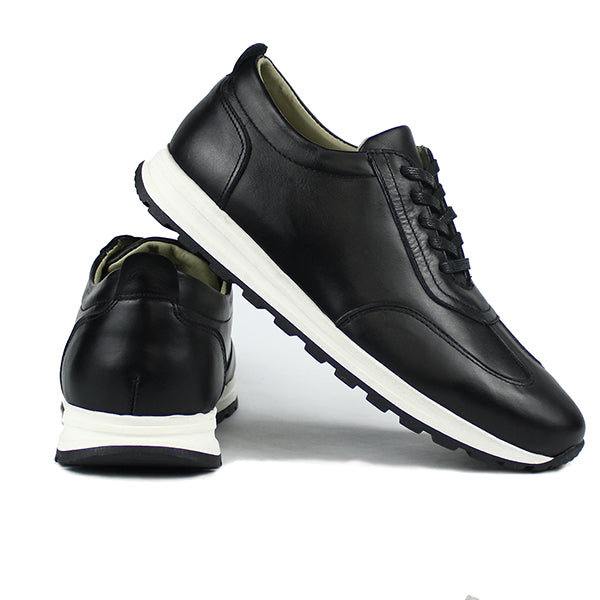 800 BASKET EN CUIR NOIR