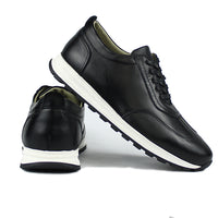 800 BASKET EN CUIR NOIR
