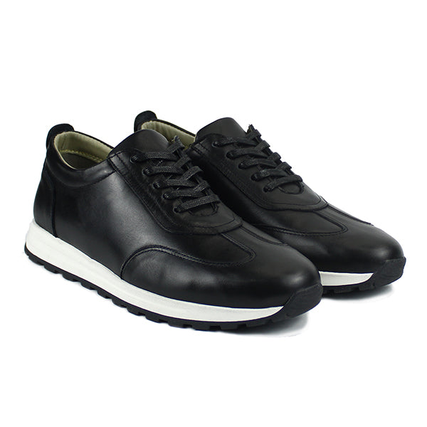 800 BASKET EN CUIR NOIR