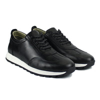 800 BASKET EN CUIR NOIR