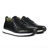 801 BASKET EN CUIR NOIR