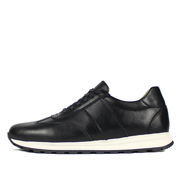 802 BASKET EN CUIR NOIR