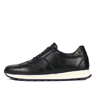 802 BASKET EN CUIR NOIR