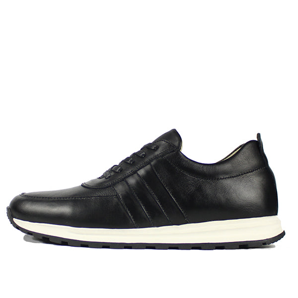 801 BASKET EN CUIR NOIR