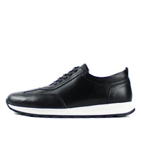 800 BASKET EN CUIR NOIR