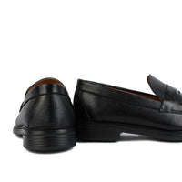 T05 MOCASSIN EN CUIR NOIR