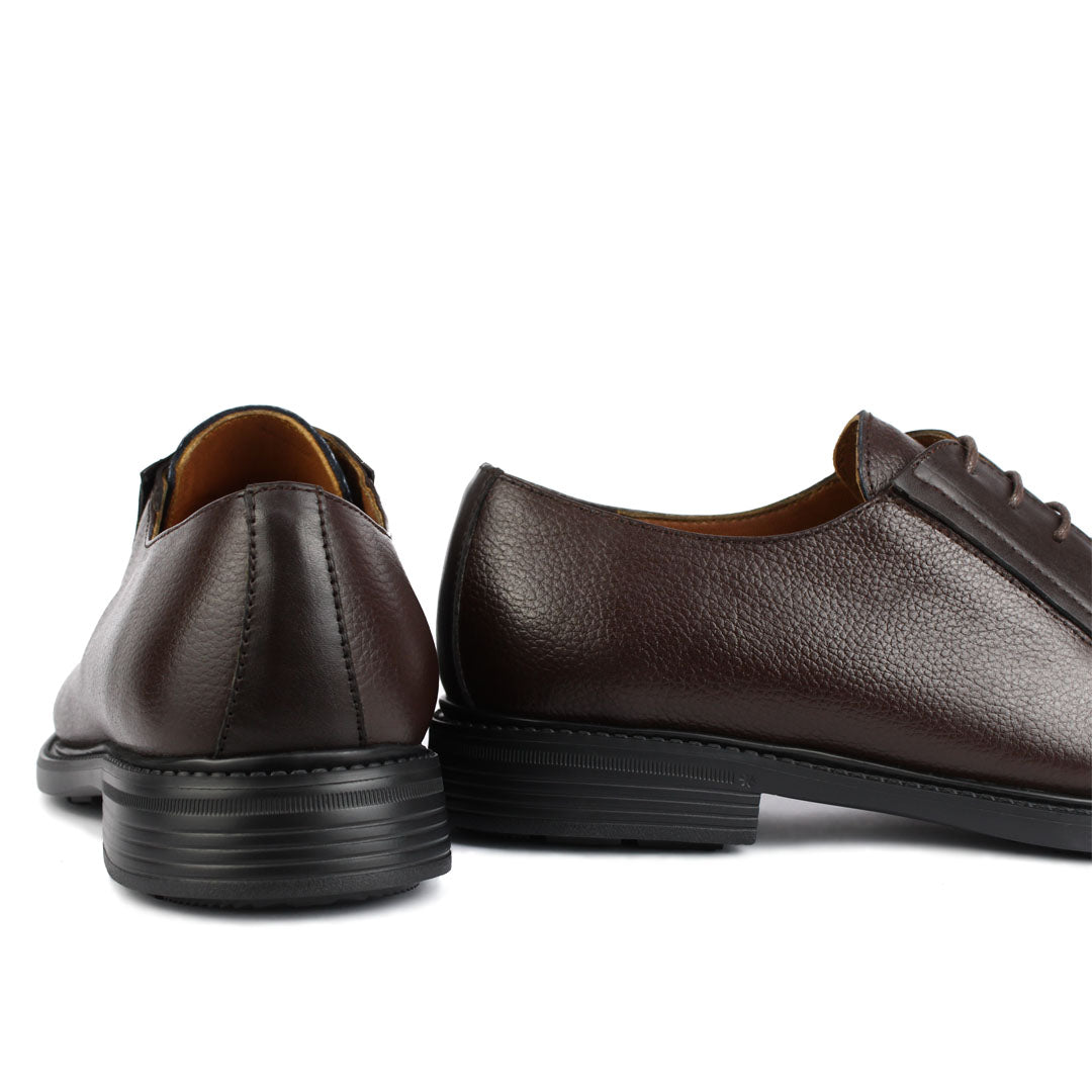 3109 CHAUSSURE EN CUIR MARRON