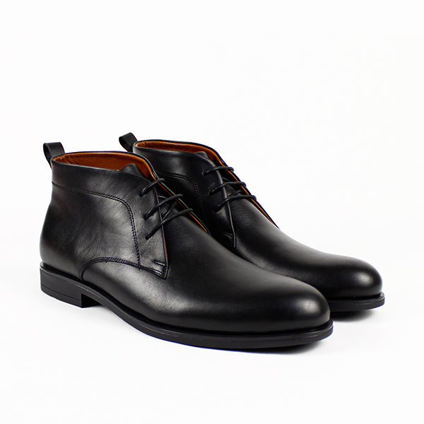 660 BOTTINE EN CUIR NOIR