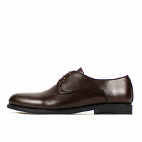 661 CHAUSSURE EN CUIR MARRON