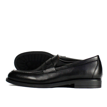 438 MOCASSIN EN CUIR NOIR