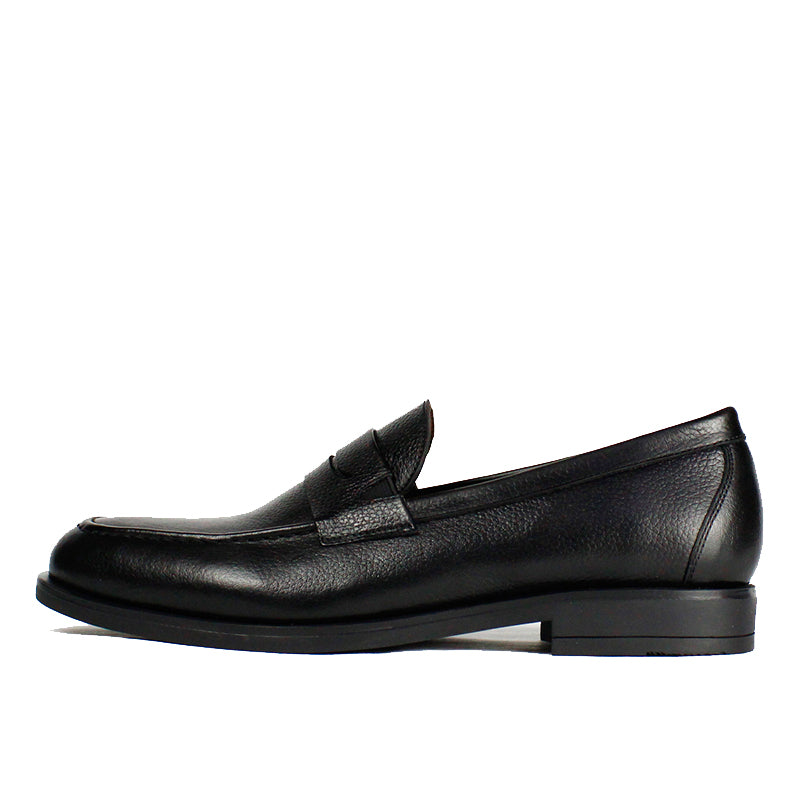 438 MOCASSIN EN CUIR NOIR