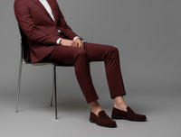 1200 EN DAIM BORDEAUX