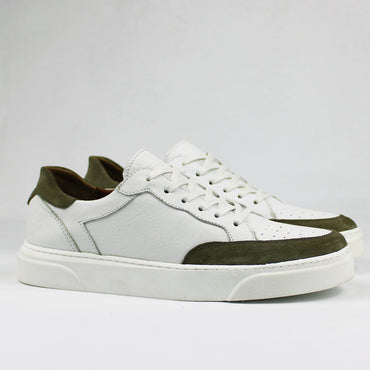 EB01 BASKET EN CUIR BLANC