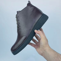 700 BOTTINE EN CUIR MARRON