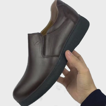 701 CHAUSSURE EN CUIR MARRON