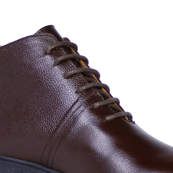 700 BOTTINE EN CUIR MARRON