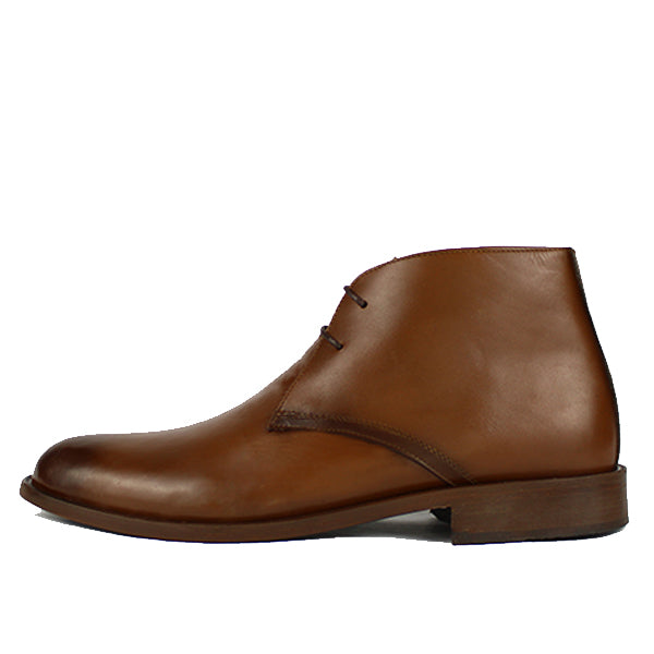 Z660 BOTTINE EN CUIR MARRON