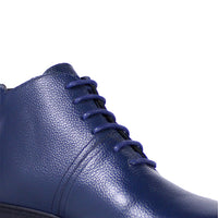700 BOTTINE EN CUIR BLEU