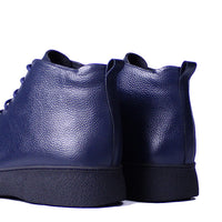 700 BOTTINE EN CUIR BLEU