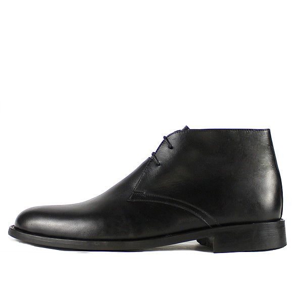 Z660 BOTTINE EN CUIR NOIR