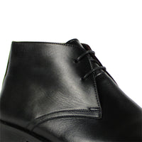 Z660 BOTTINE EN CUIR NOIR