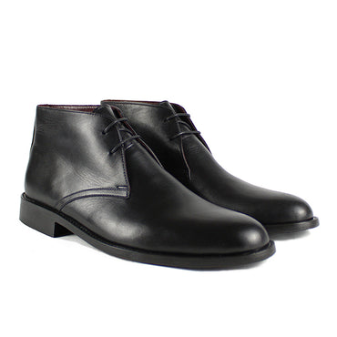 Z660 BOTTINE EN CUIR NOIR